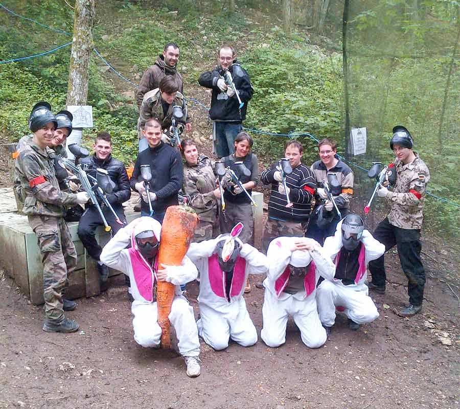 Enterrement vie de garçon en Bourgogne