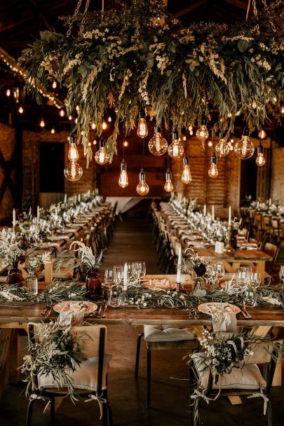 Décoration mariage hiver