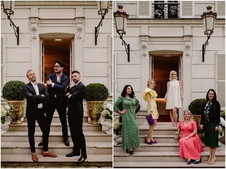 Se marier en été à Paris dans un hôtel particulier avec jardin