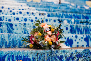 Fleur, bouquet, allée , fleurs, coloré, couleurs