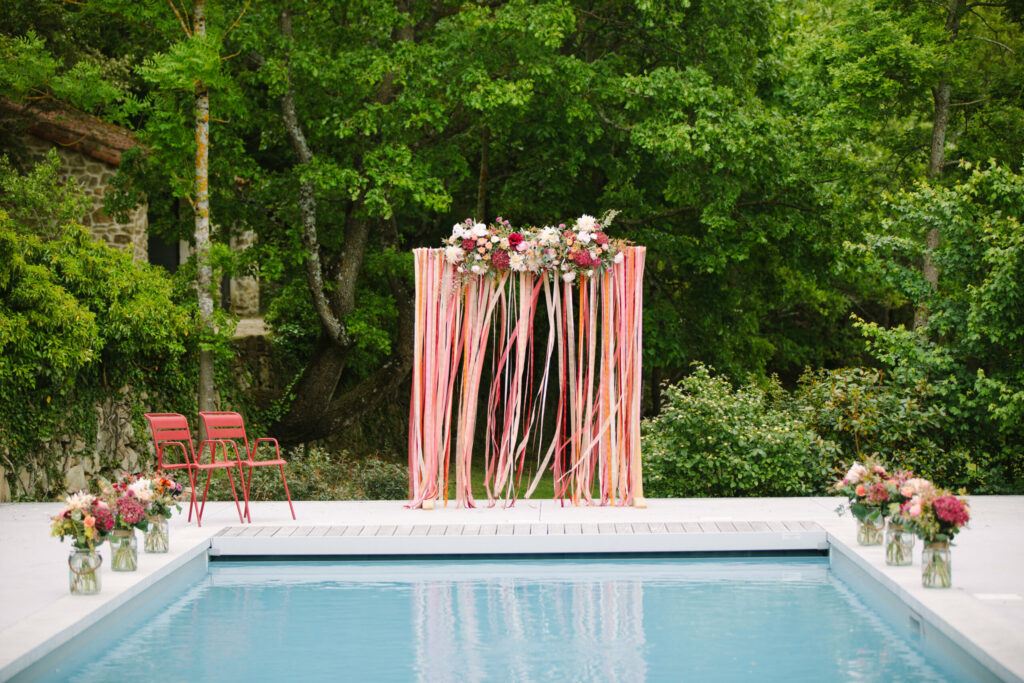 rubans, rubans et fleurs