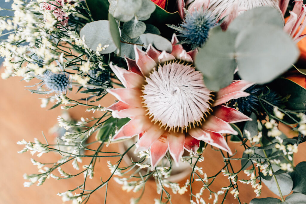 Fleurs d'Hiver bouquet de la mariée