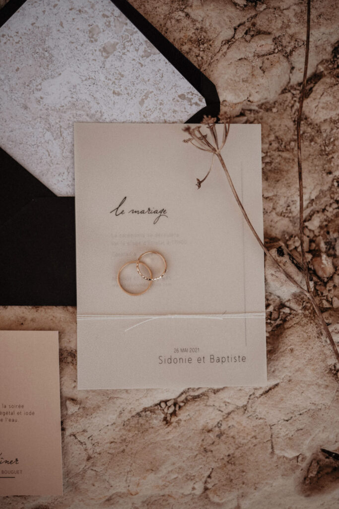 papeterie de mariage, mariage 2022