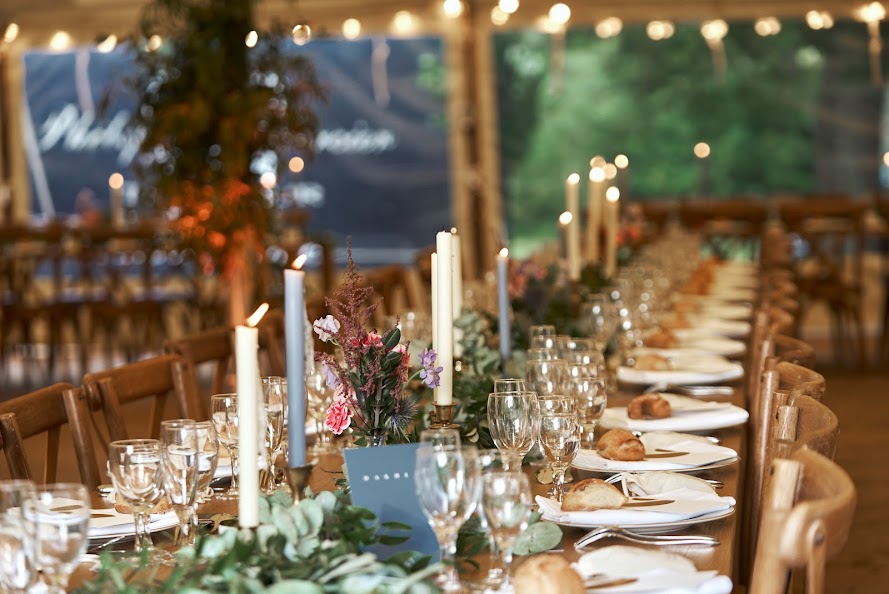 décoration table de mariage