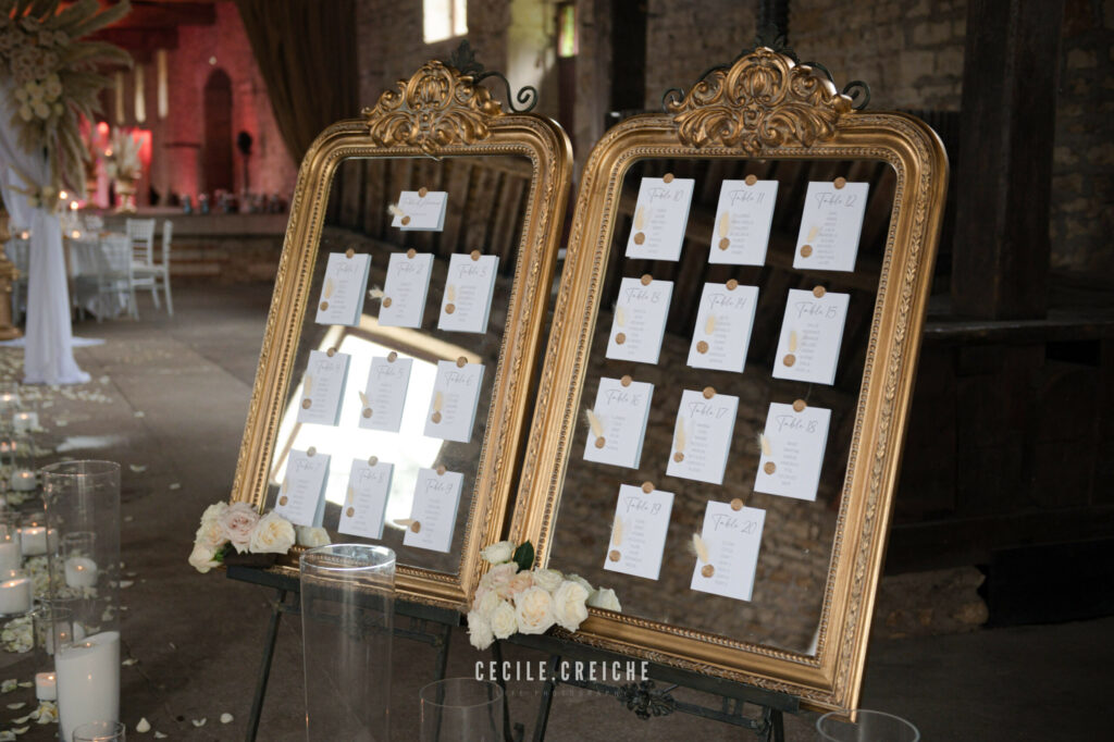 plan de table mariage wedding planner lyon 