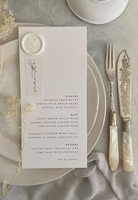 Les menus de votre mariage dans les Hauts-de-France