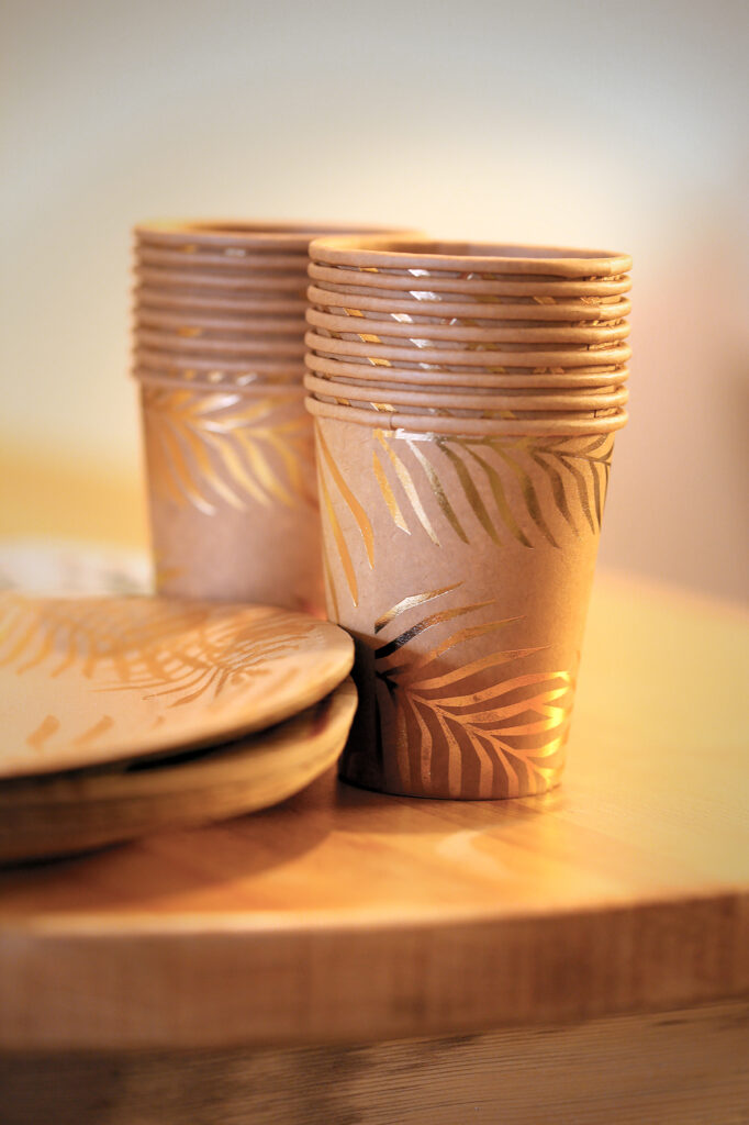 Vaisselle gender reveal