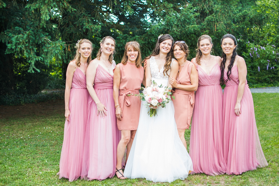 robe demoiselles d'honneur, témoins