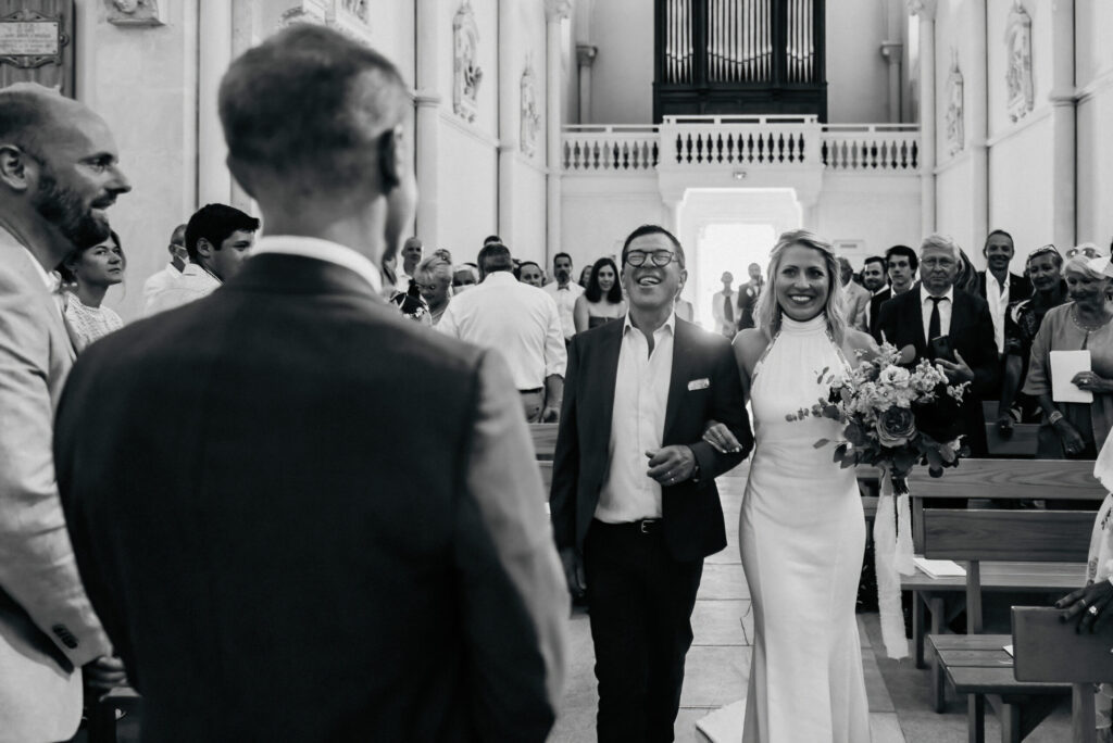 mariage, wedding planner, cérémonie, mariage Pays de la Loire, entrée des mariés