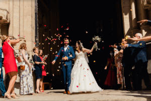 Lancé écologique de pétales wedding planner rouen caen Quoi lancer à la sortie de cérémonie ?