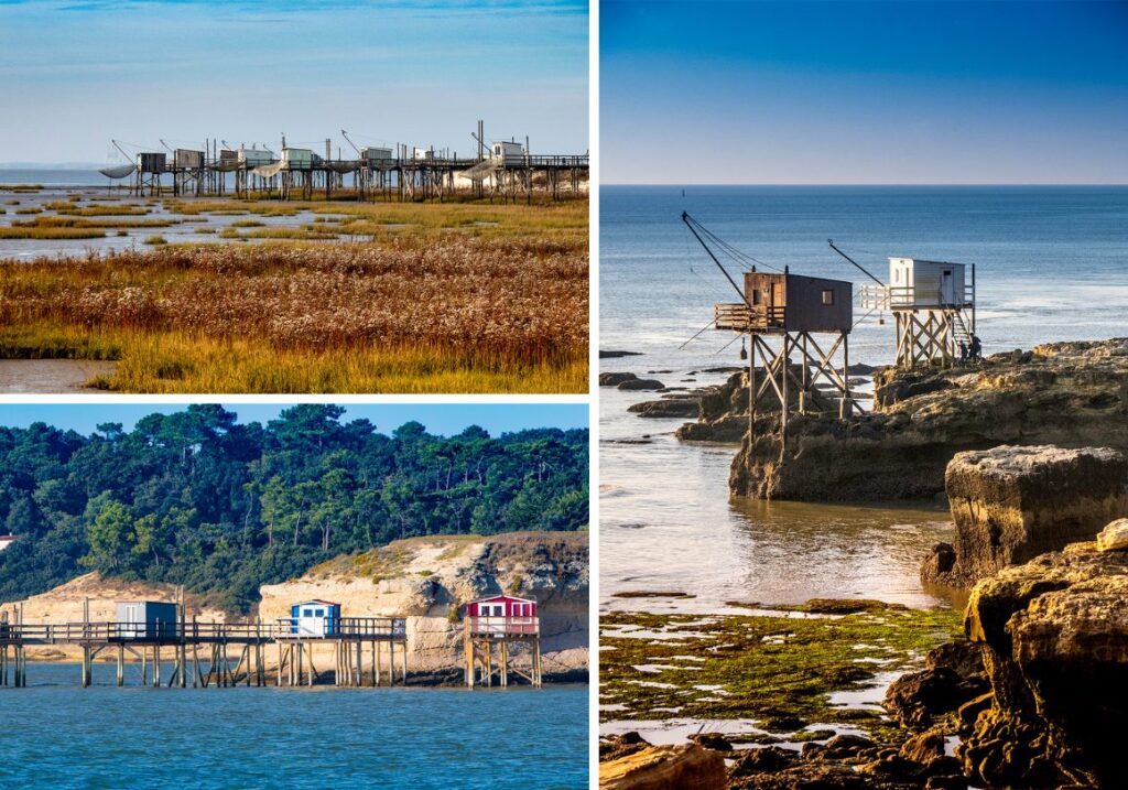 Carrelets royan, chatelaillon, la rochelle, charente-maritime