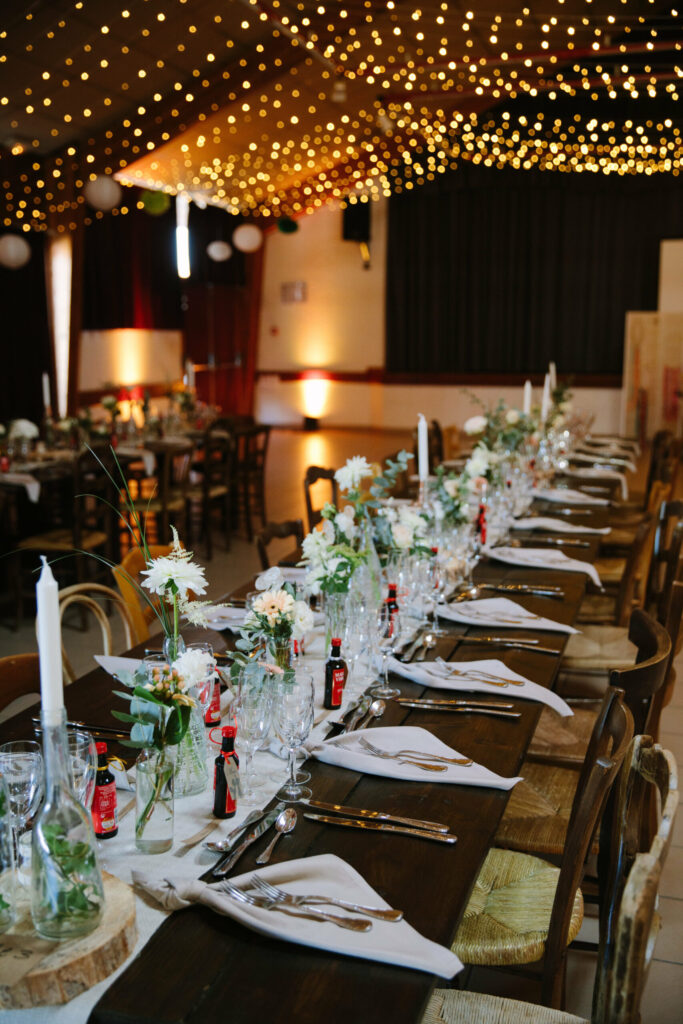 décoration de mariage, ciel étoilé