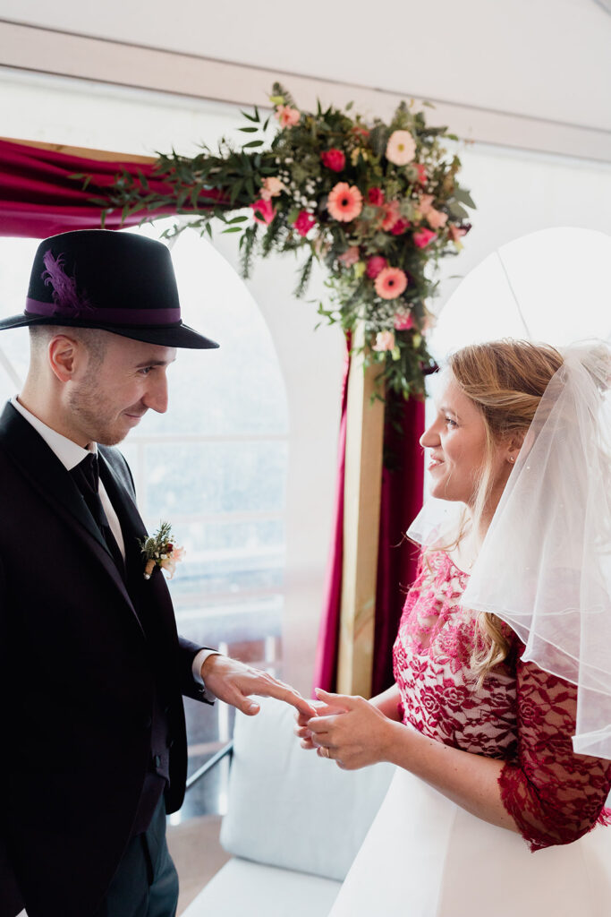 cérémonie, mariage, mariage hiver, mariage montagne, love