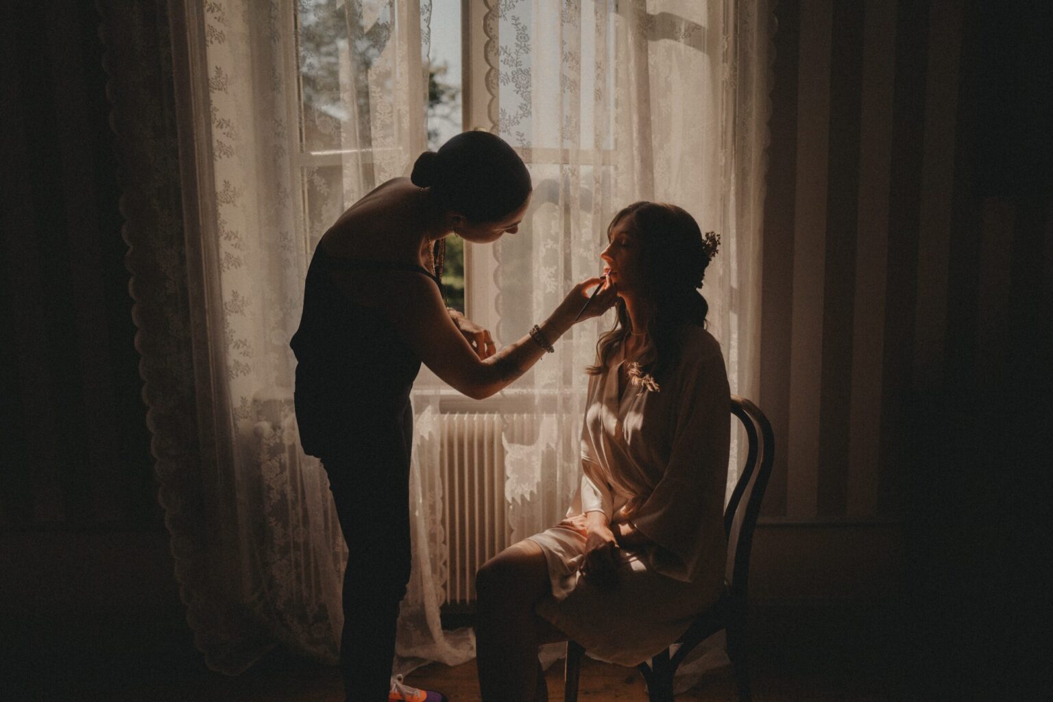 Maquillage, préparation Mariée, Make Up,