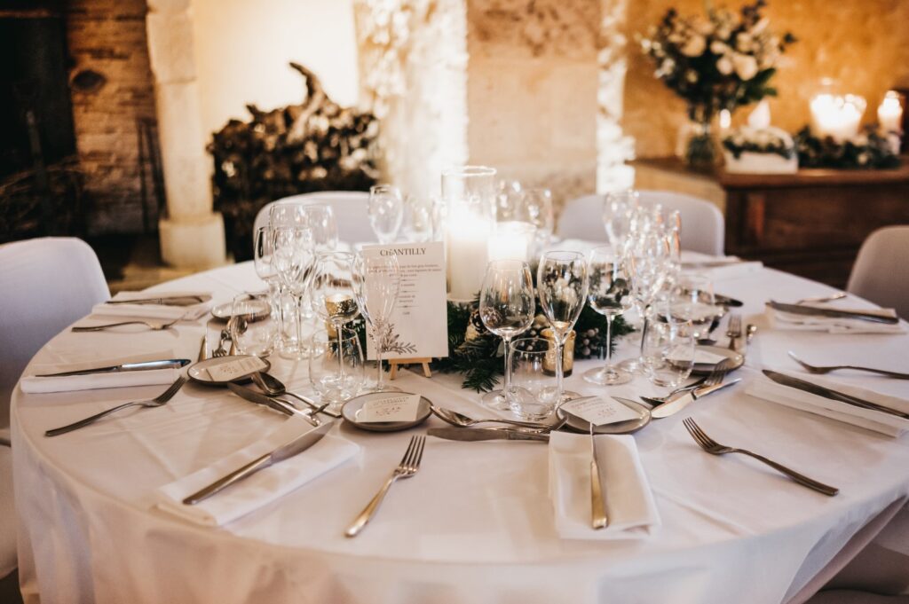 décoration de table  mariage