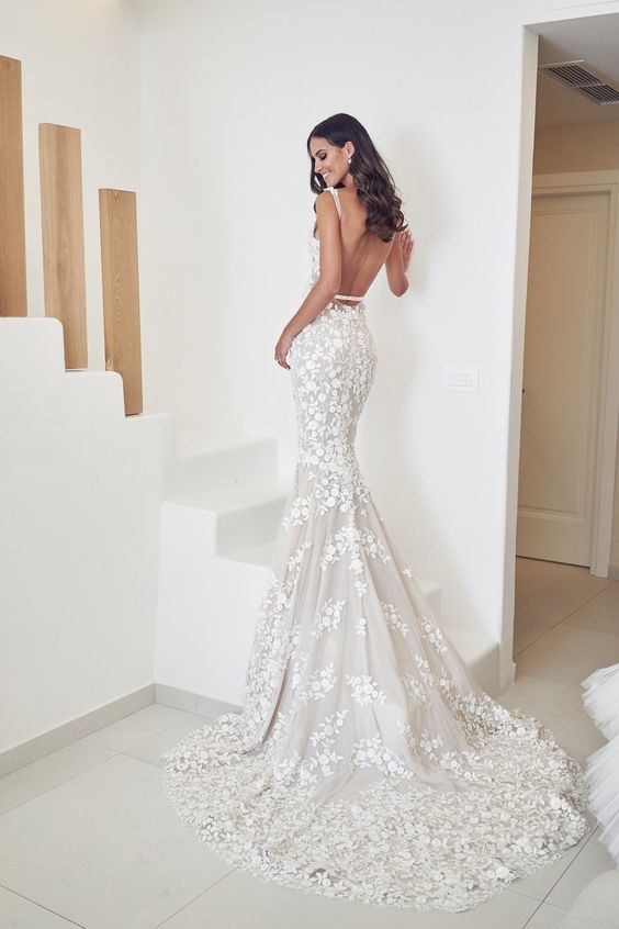 Robe de mariée sirène