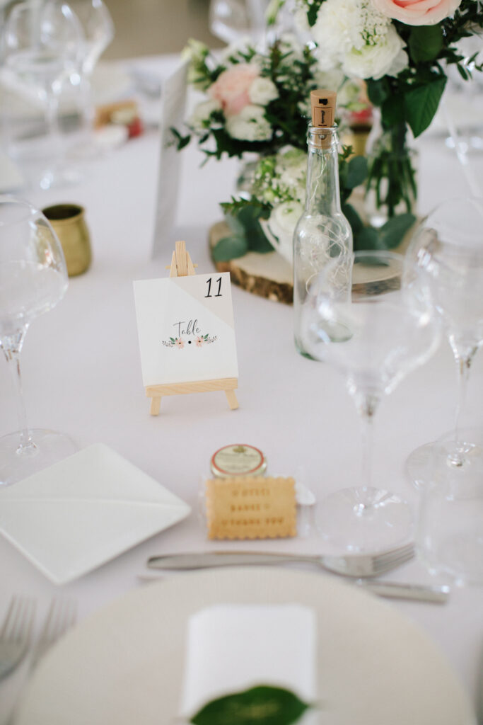 decoration, table, mariage, Méribel, fleurs