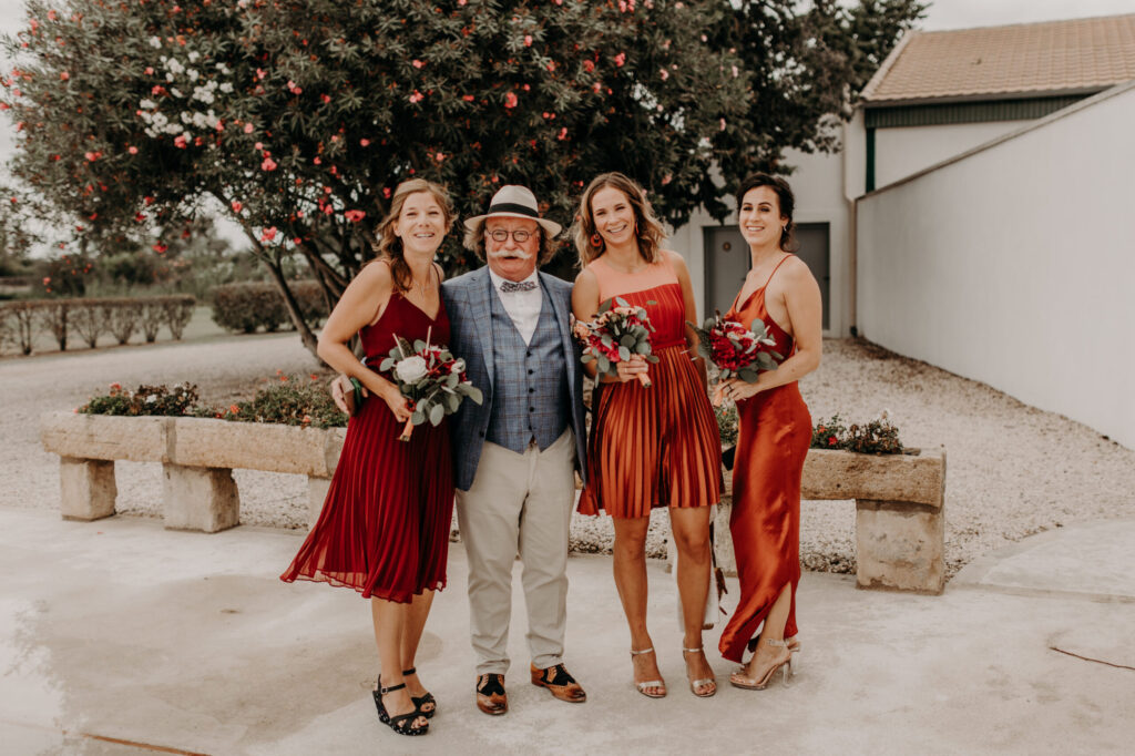 demoiselles d'honneur, témoins