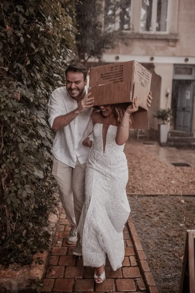 Mariage pluie Gironde