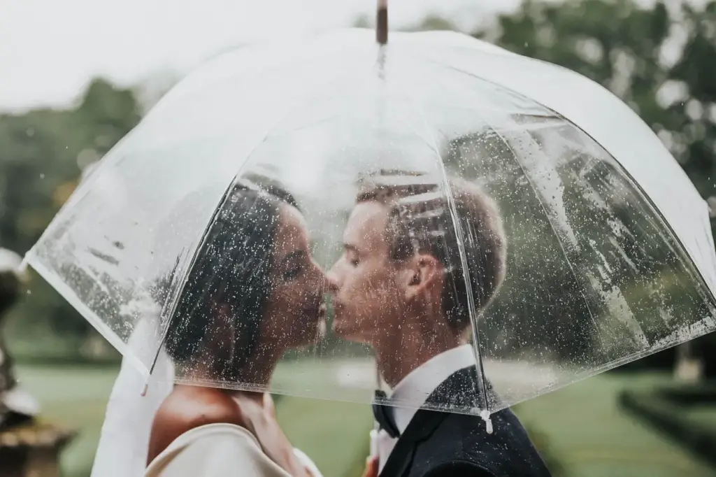 Mariage pluvieux Gironde