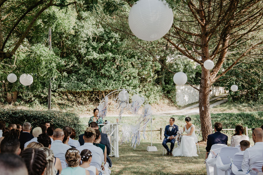 Cérémonie laïque à l'ombre Gironde