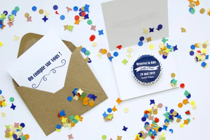 Faire-part organisation mariage Gironde