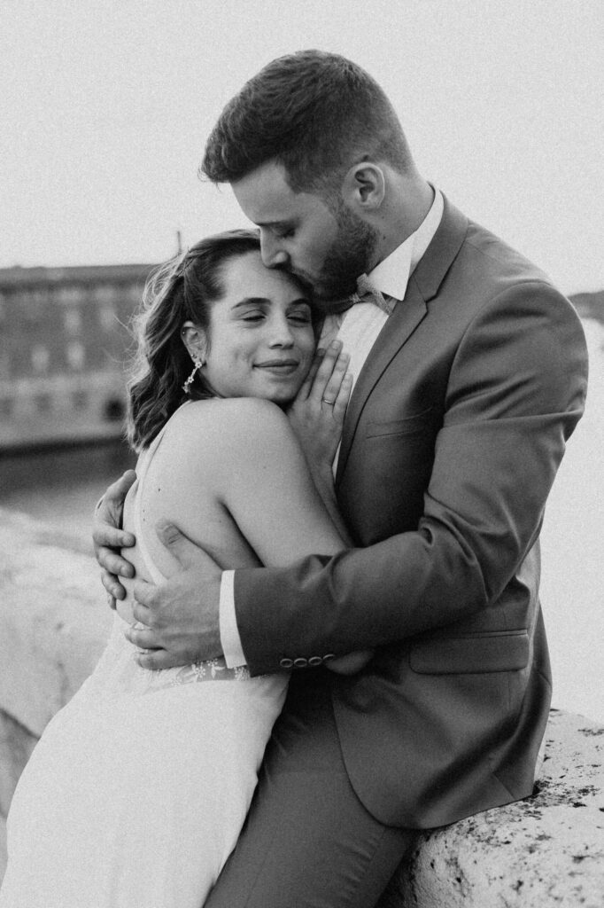 photo couple, bride and groom, toulouse