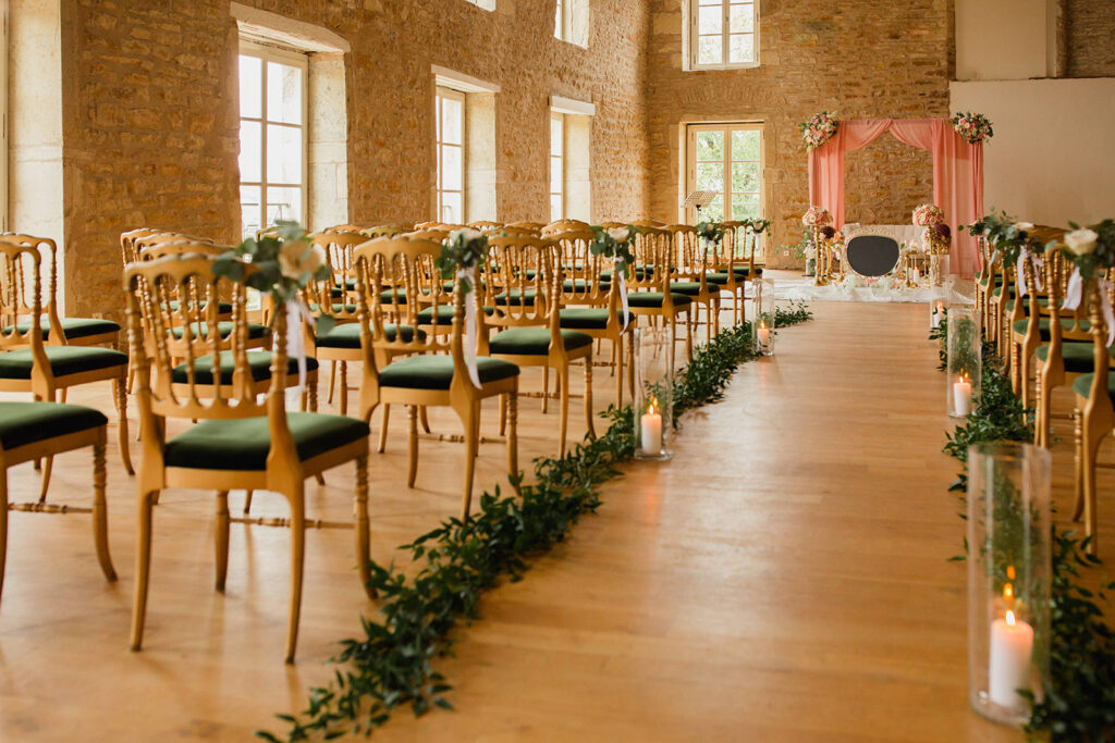 Colorful Wedding chairs