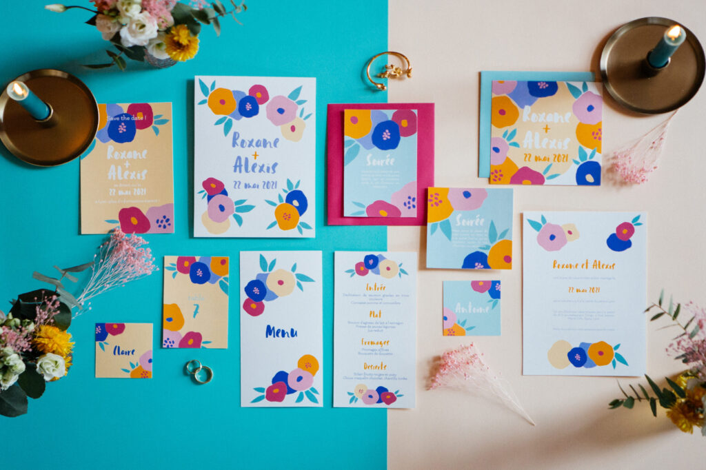 mariage, wedding, mariage La Rochelle, mariage 2023, faire part, remercîment, papeterie