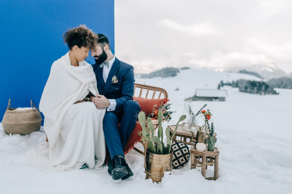 mariage, suisse, montagne, valais