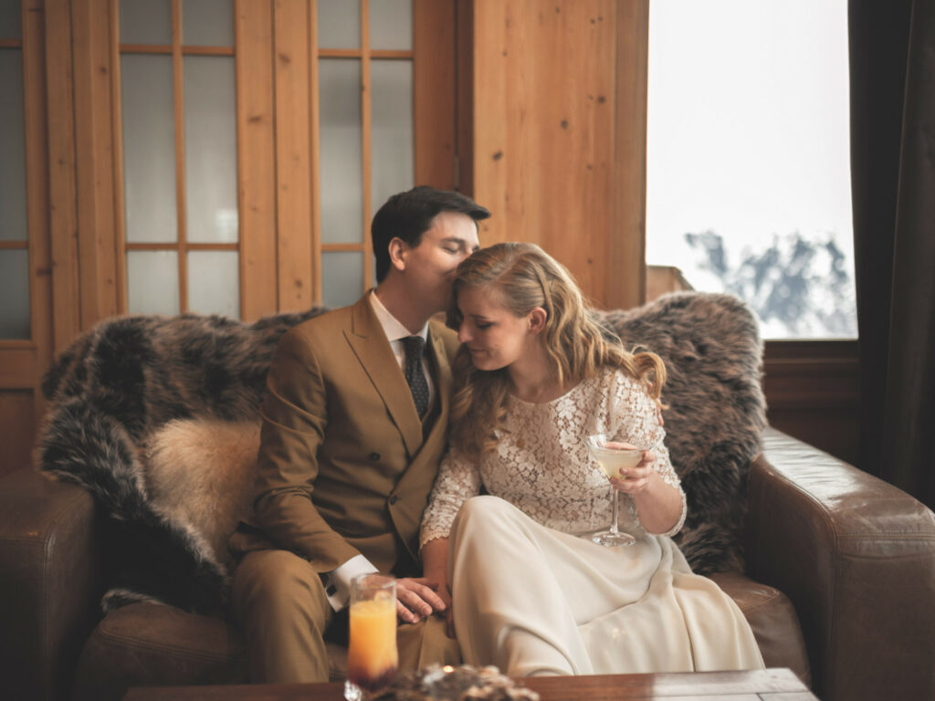 mariage, montagne, Champex,