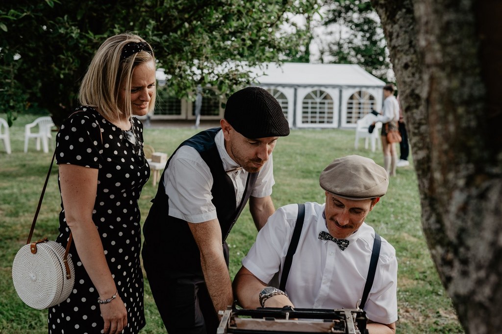 invités, thème années 50, tenues d'invités, années 50