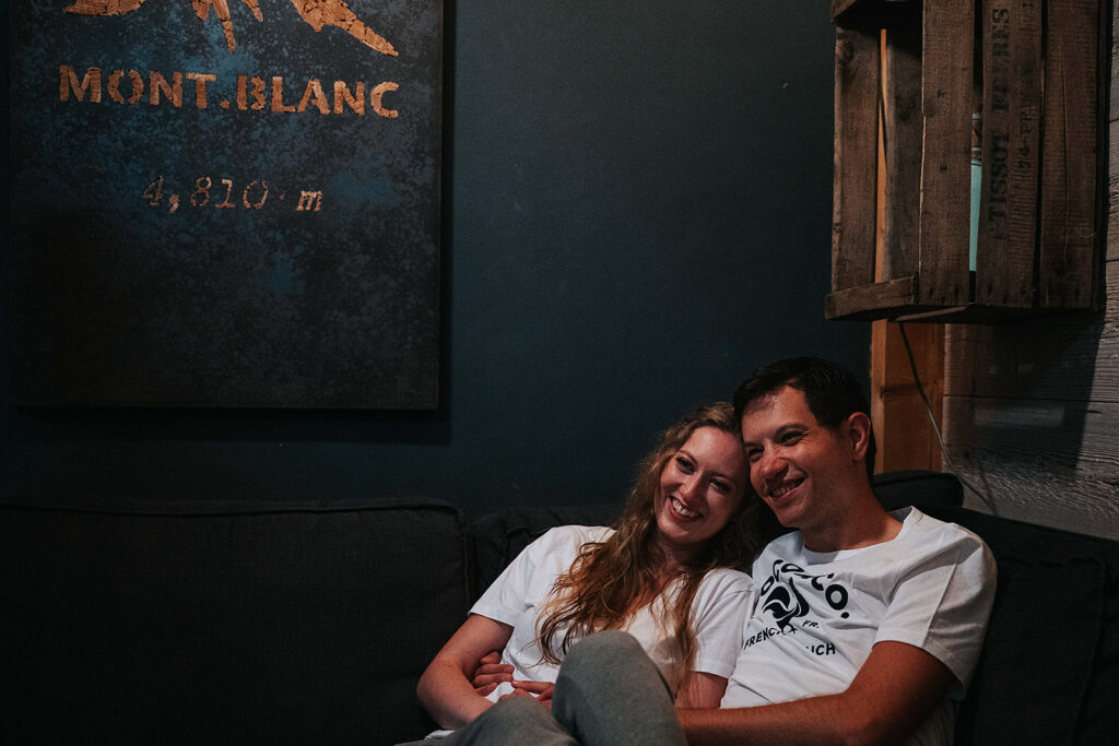 Cozy up by the cheminey