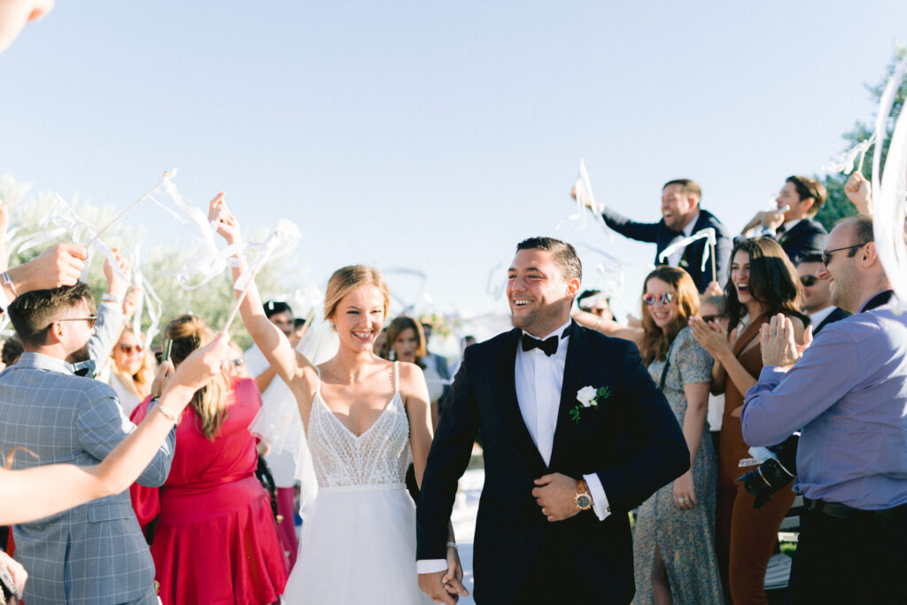 Sortie de cérémonie, Couple, célébration , Mariés