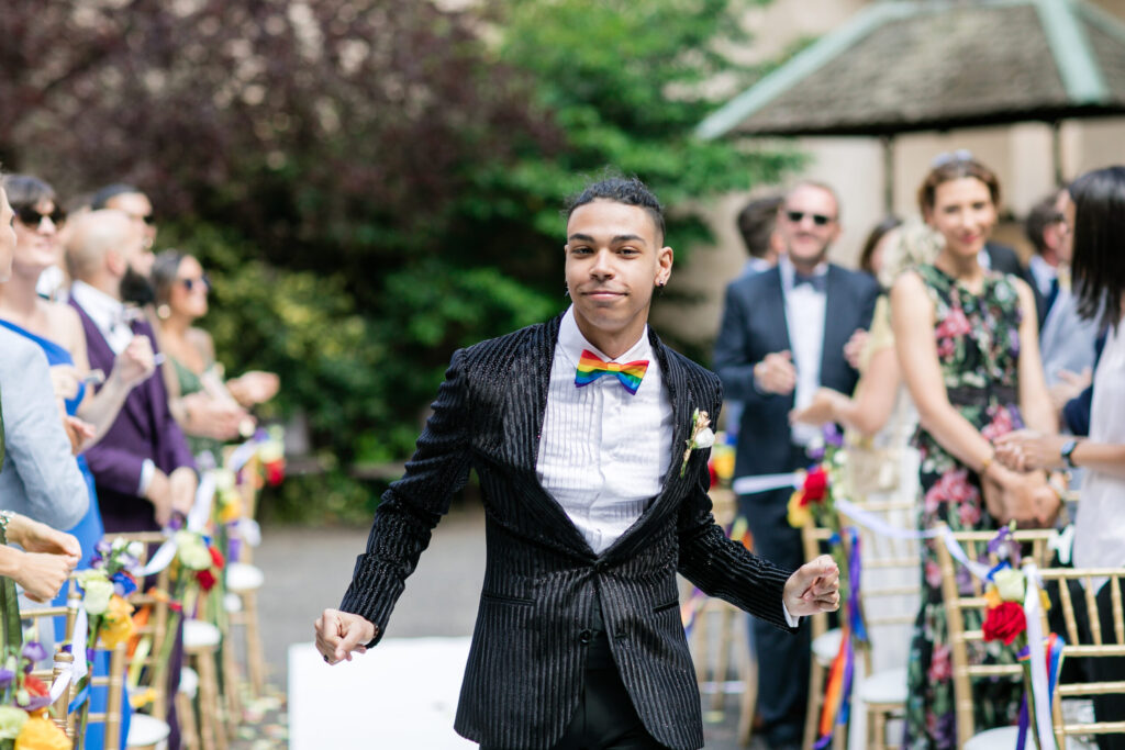 Cortège, Témoins, Fun, Multicolore