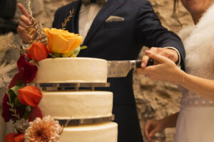 wedding cake fleurs d'automne