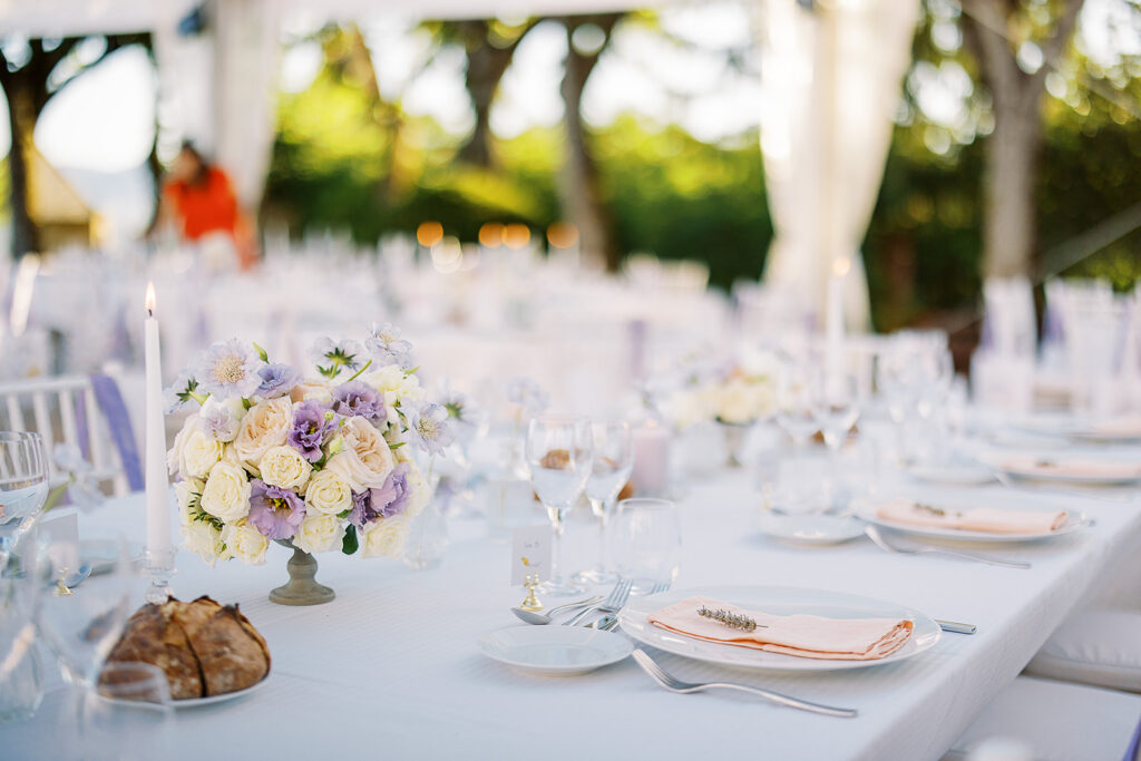 Décoration, couvert, menu table, dressage, verre, Blanc, fleur