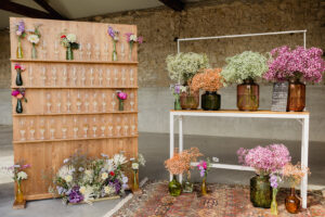 bar à fleurs mariage flower bar mariage wedding planner drome