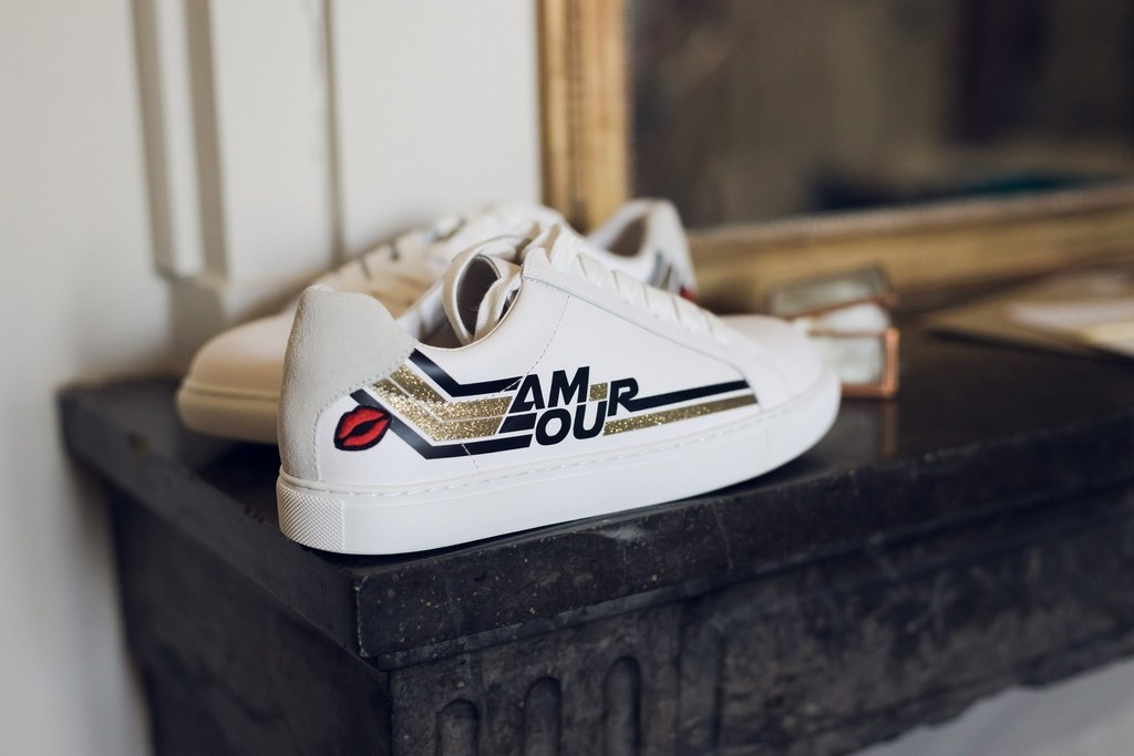 baskets de mariage, chaussures de mariage, baskets de mariées, baskets personnalisée, une mariée dans les moindres détails, basket mariée à paillette, basket mariée personnalisées