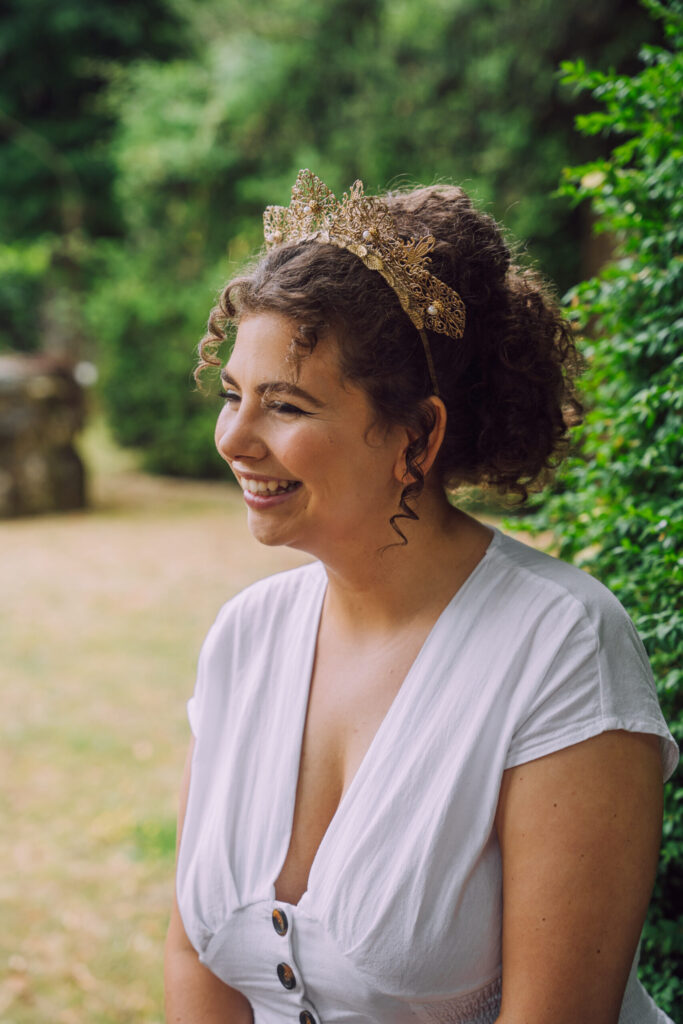 couronne, mariée, tenue idéale pour son mariage 