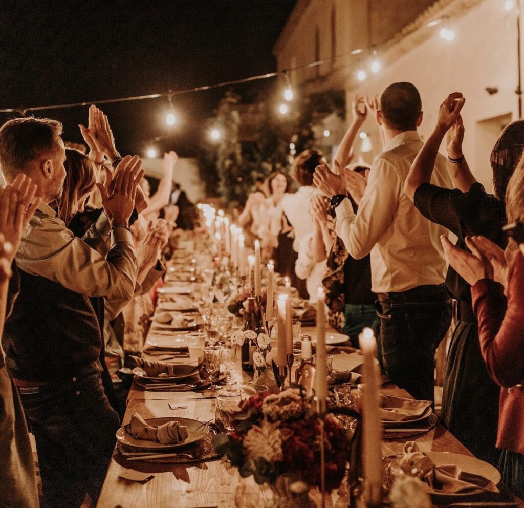 Réception mariage à l'Italienne ! Des noces à la Dolce Vita !