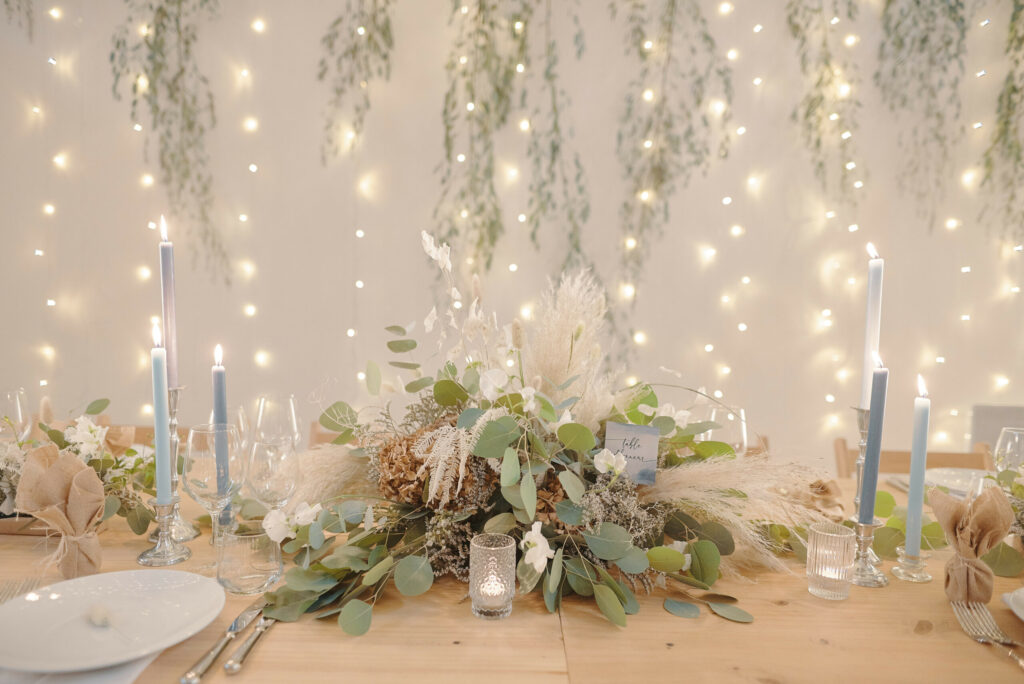 guirlande, lumineuse, lumière, thème, bohème, chic, mariage, plantes, éco-responsable, organiser