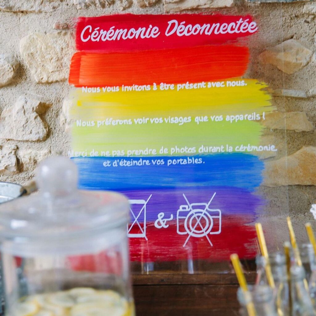 cérémonie, déconnectée, cérémonie déconnecté, téléphone, photobooth, animation, fun, conseils D Day Wedding Planner, organisation de mariage bouches du rhone, organisatrice de mariage sud de la France, wedding planner bollène, wedding planner luberon, wedding planner provence, wedding planner vaucluse