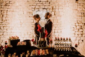 gâteaux dessert couple