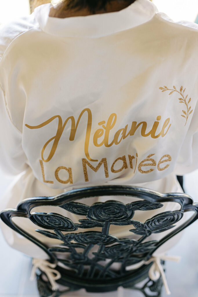 La personnalisation de vos accessoires de mariage