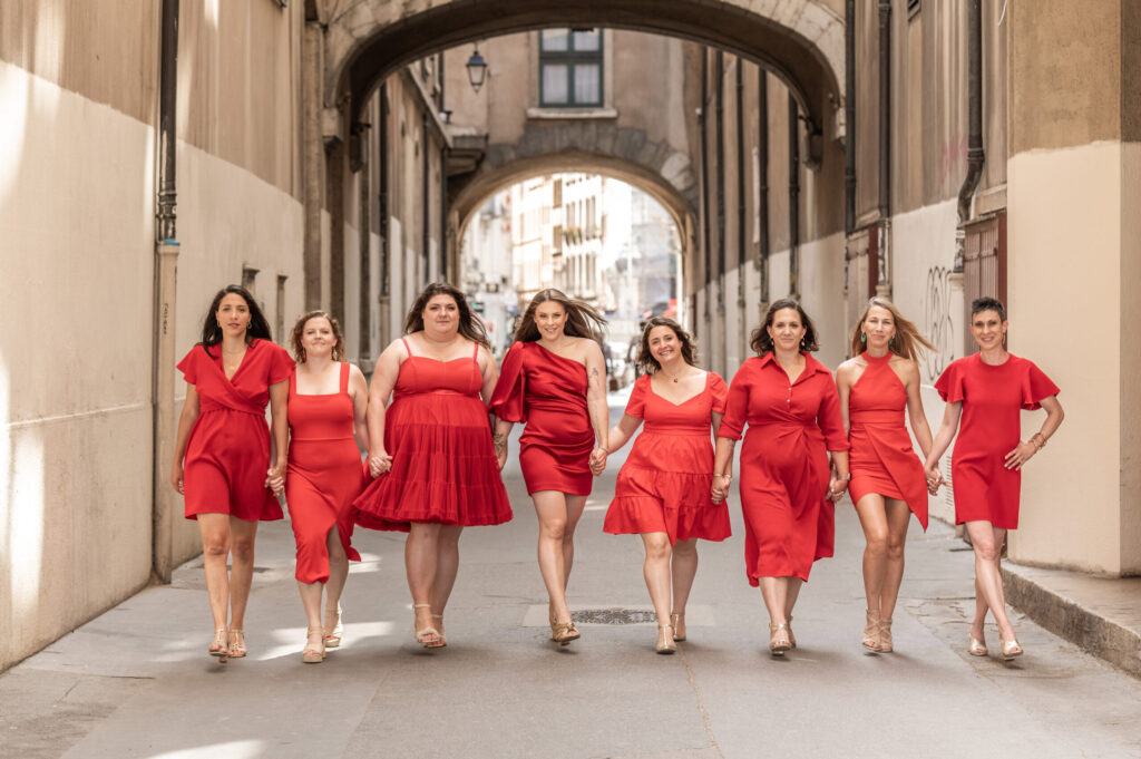 Red Dress, Wedding planner, robe rouge