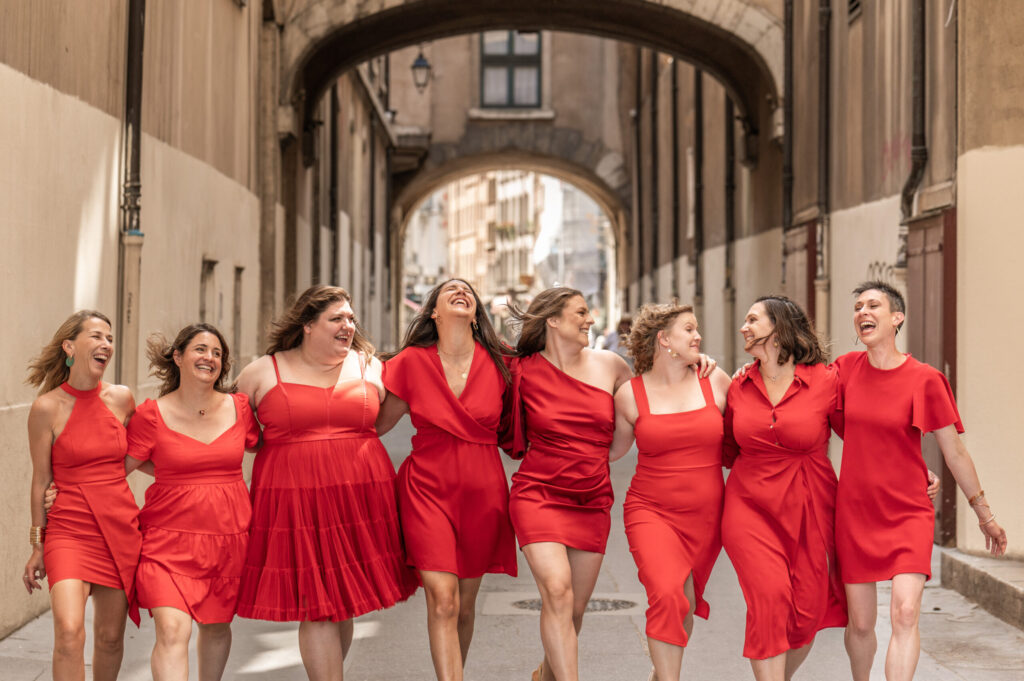 Red dress, wedding planner robe rouge, robe rouge,