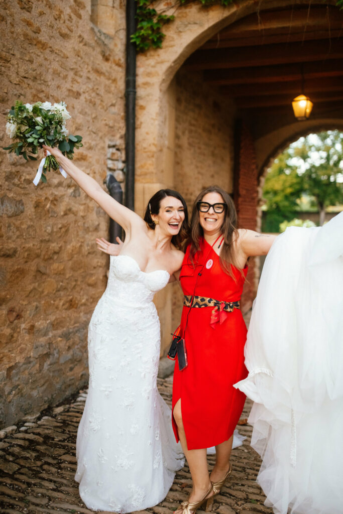 wedding planner, mariée, mariage, sourire