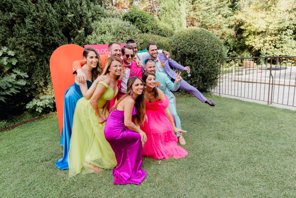 dress code coloré, robe coloré, mariage coloré