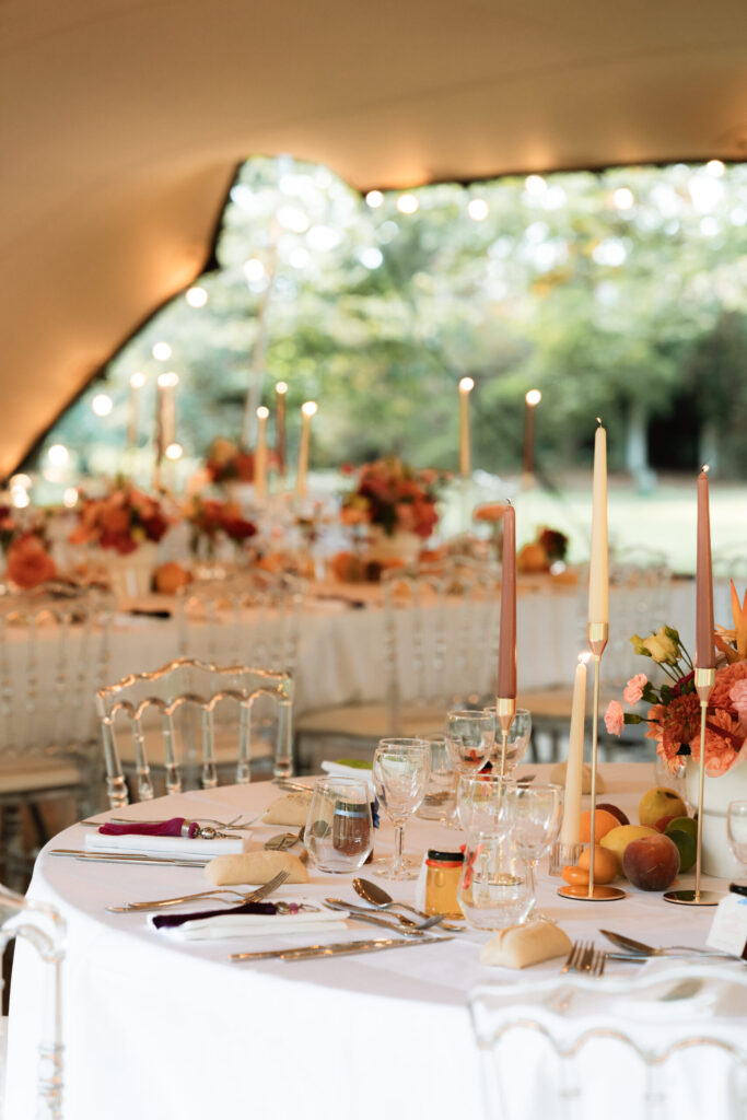Tente nomade mariage à domicile